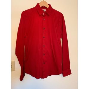 Express 1MX Men’s Botton Down Dress Shirt